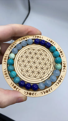 Reserved - Lapis Lazuli, Amazonite, Peruvian Turquoise , Aquamarine Bracelet