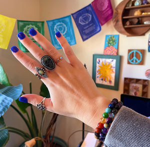 Cosmic Glow - Adjustable Ring