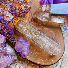 Load image into Gallery viewer, Reserved - Tranquil Goddess Mala - 108 AAA Natural Ametrine Rondelle + Herkimer Diamond Mala Necklace