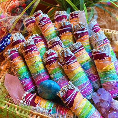 Cleanse this Space - Rose Chakra Sage Bundle