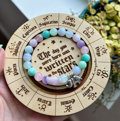 Reserved - 6.75” Stretch Mala Bracelet