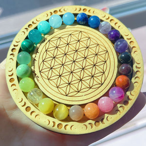 RESERVED - Rainbow Gemstone Bracelet